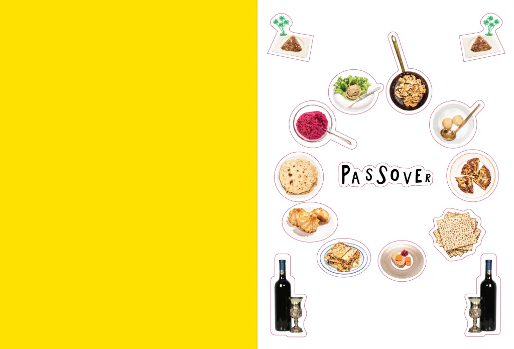 The Jewish Foods Sticker Book – 450+ Stickers - Image 5