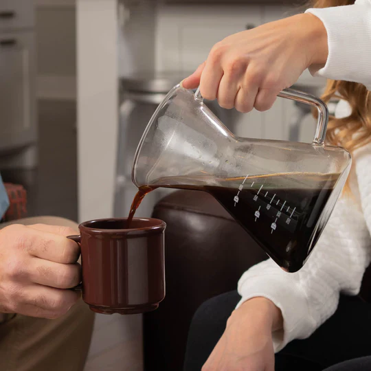 The London Sip Glass Pour Over Coffee Maker – 600ml - Image 3