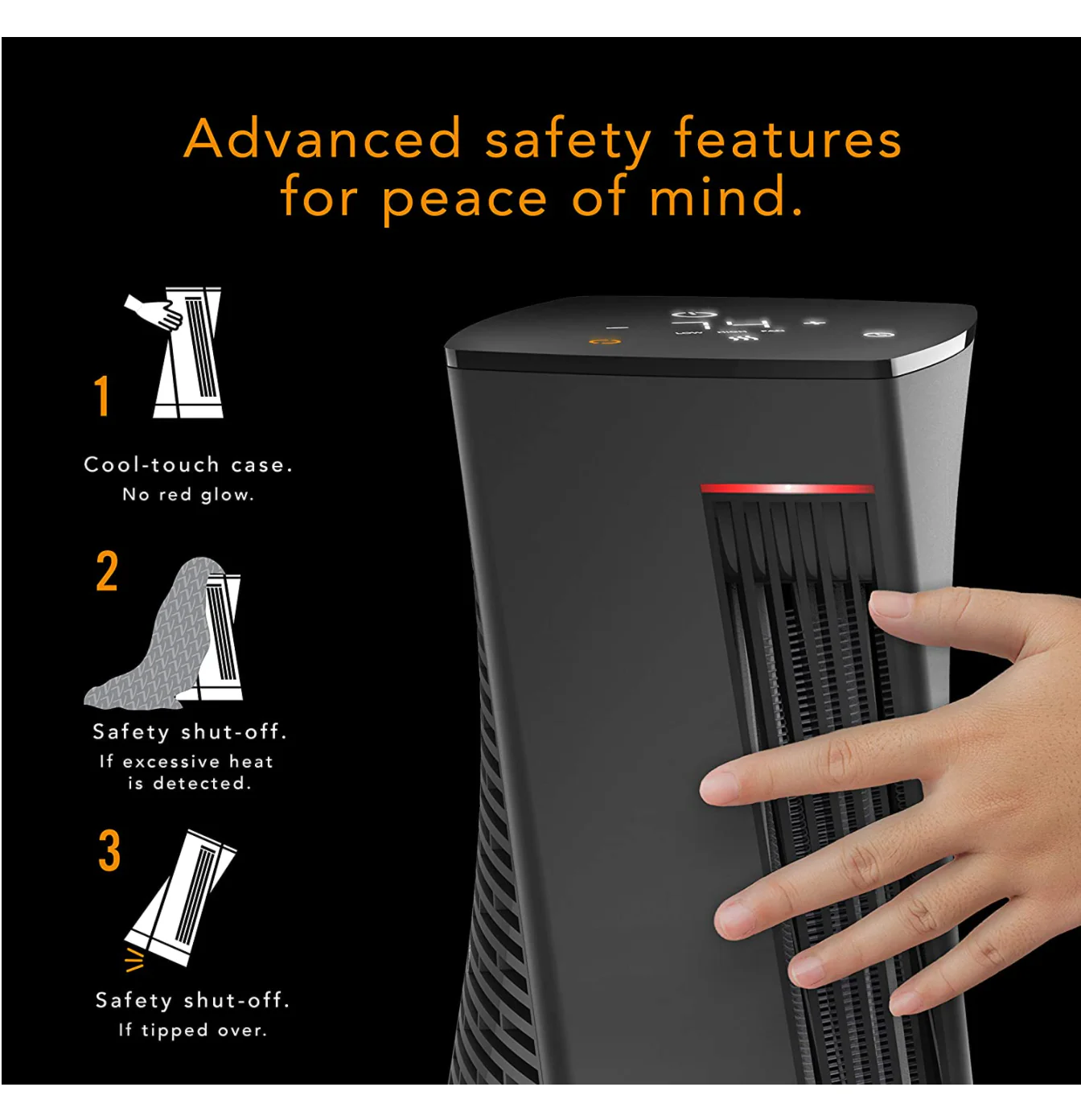 Vornado Oscillating Tower Heater - Image 3