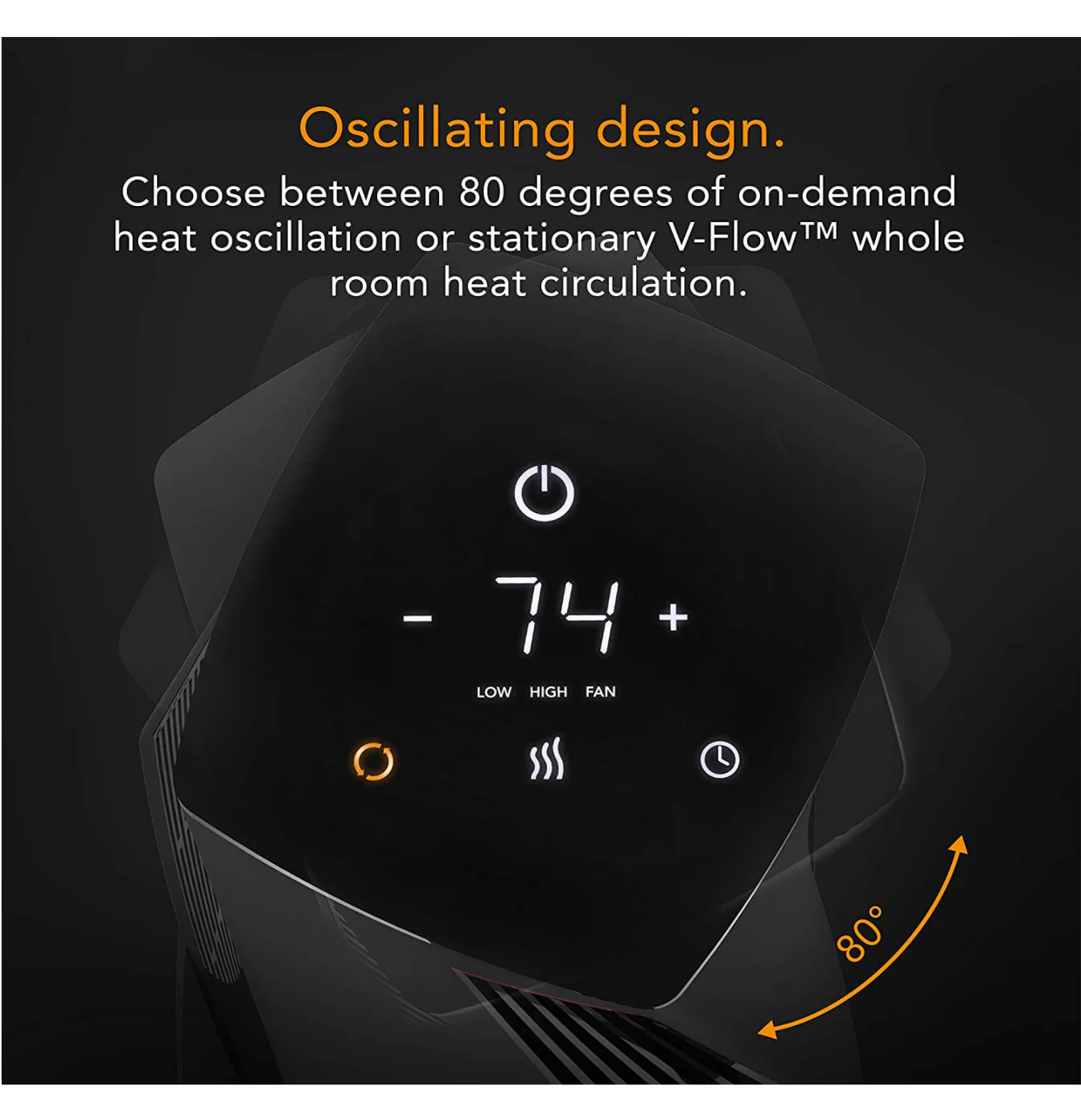 Vornado Oscillating Tower Heater - Image 4