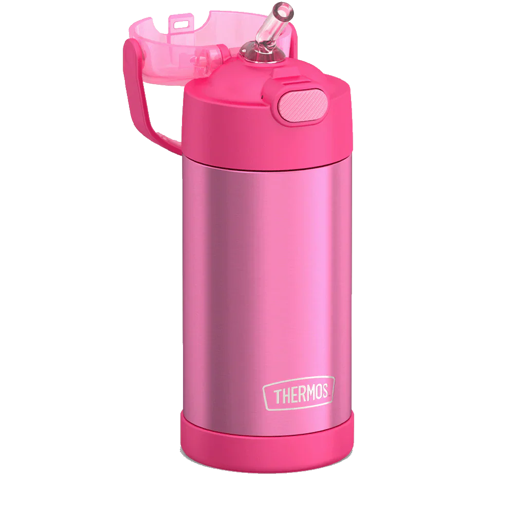 Thermos Funtainer Water Bottle – 12oz – Pink - Image 2