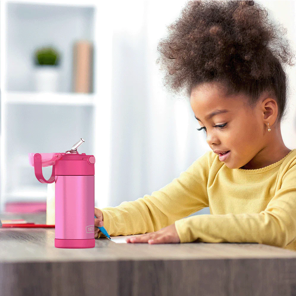 Thermos Funtainer Water Bottle – 12oz – Pink - Image 6