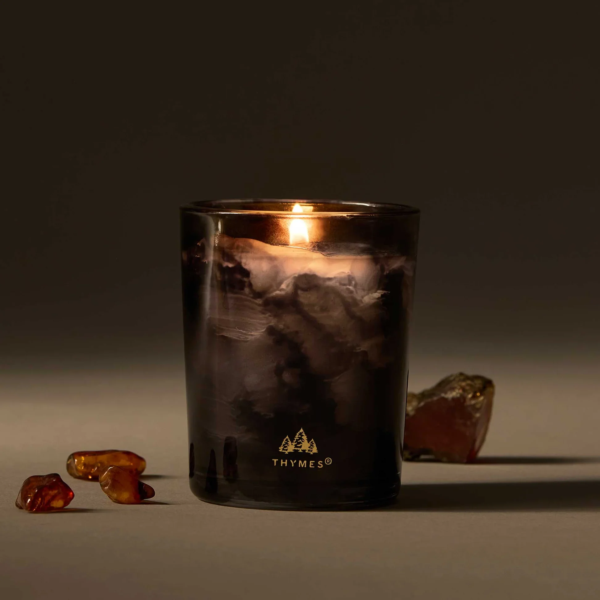 Thymes Noir Woods Votive Candle – 2oz - Image 4