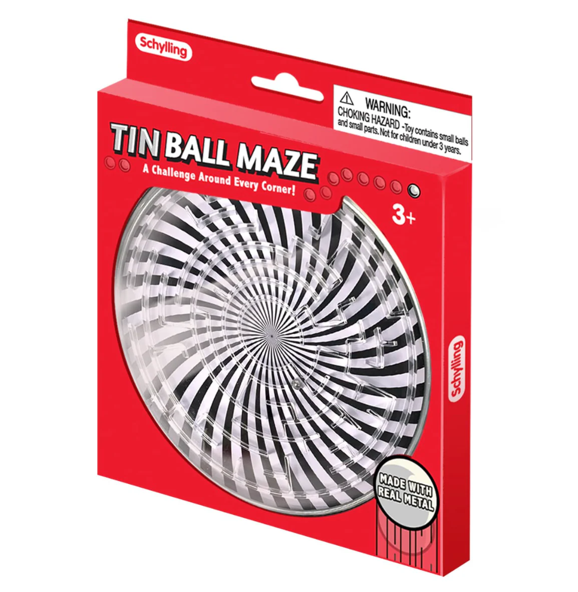 Tin Ball Mazes Fun For Kids of All Ages – Assorted Styles – Sold Individually - Image 2