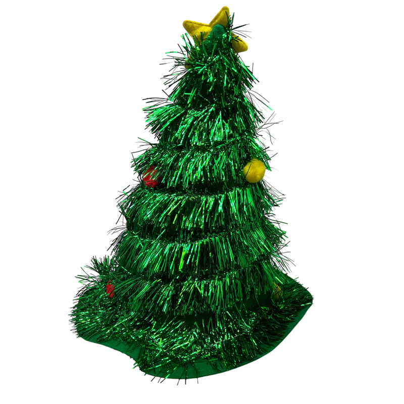 Tinsel & Ornaments – Christmas Tree Hat – 15" x 8" - Image 2