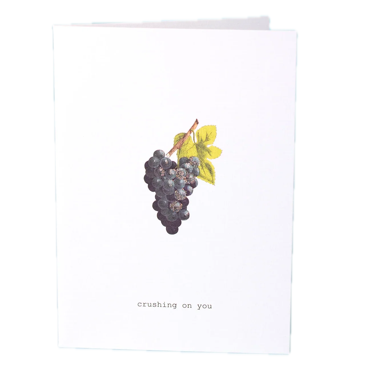Tokyo Milk "Crushing On You" Glitter Greeting Card – 3.5" x 5"