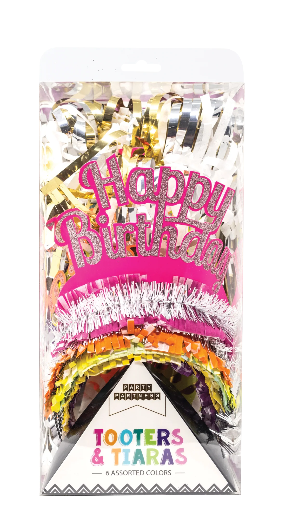 "Tooters and Tiaras" Party Set of 6