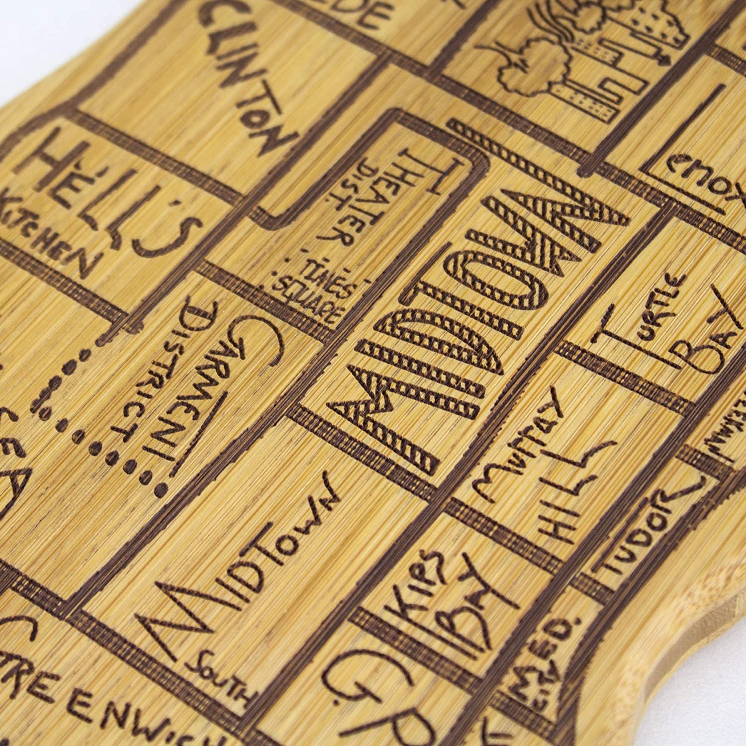 Totally Bamboo Manhattan Cutting Board – 7-1/4" X 22" - Image 3