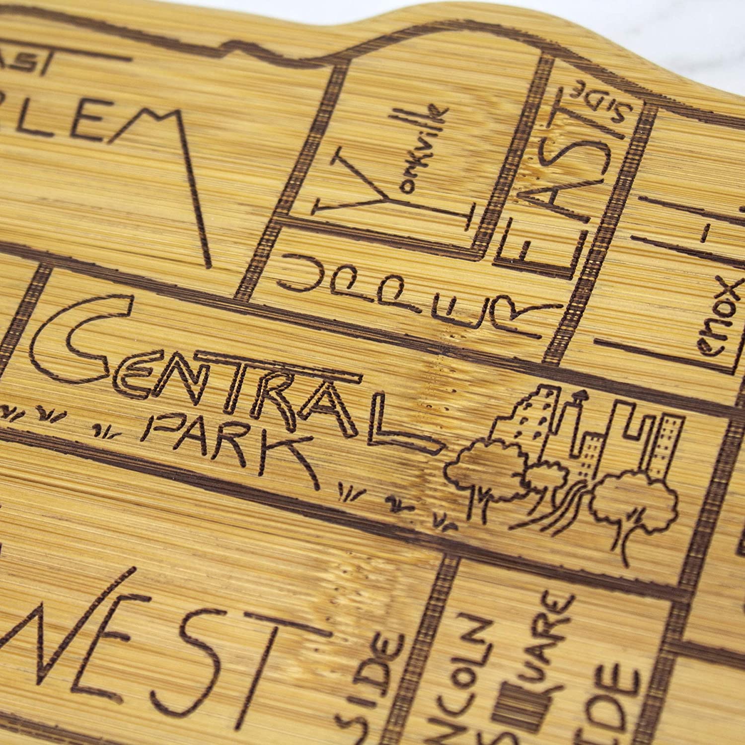 Totally Bamboo Manhattan Cutting Board – 7-1/4" X 22" - Image 4