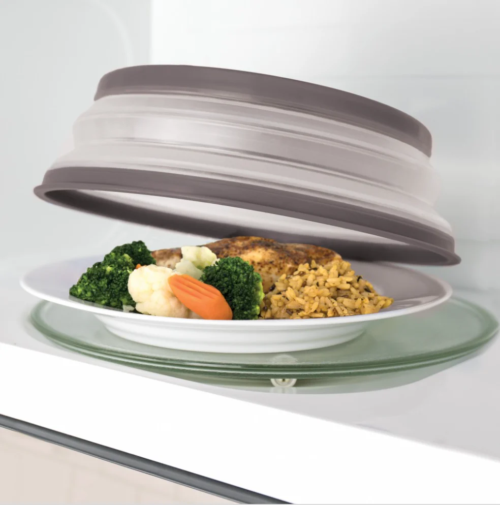 Tovolo Collapsible Microwave Food Cover - Image 4