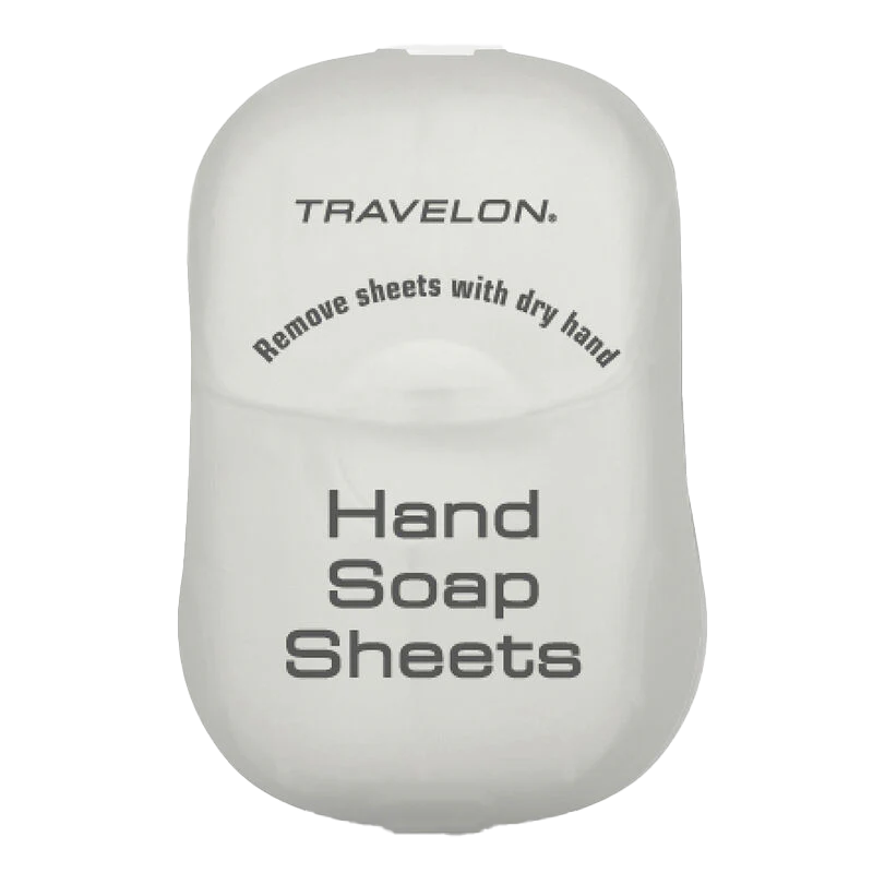 Travelon Hand Soap Toiletry Sheets – Pack of 50
