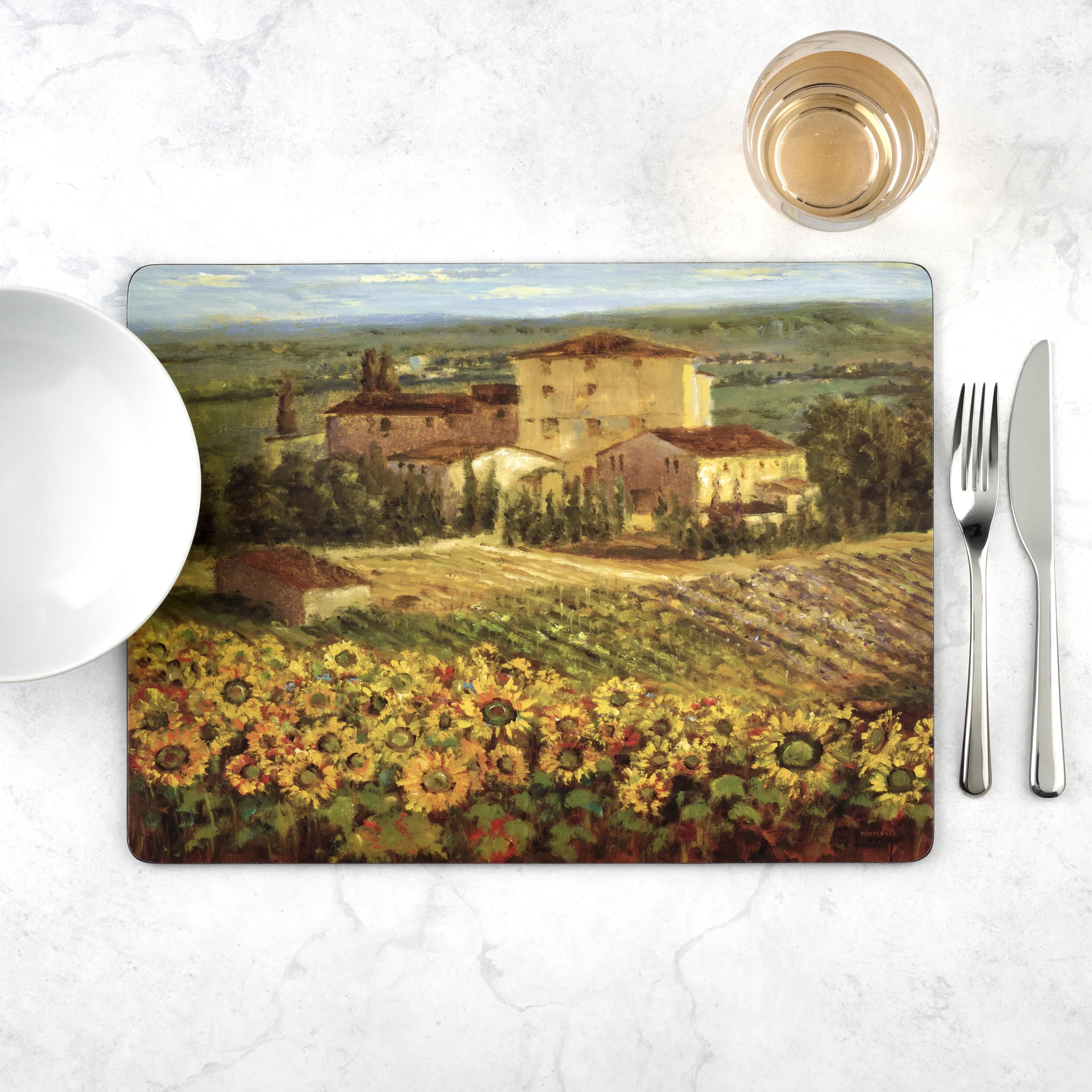 Tuscany Cork Bottom Hard Placemats – Set of 4 - Image 5