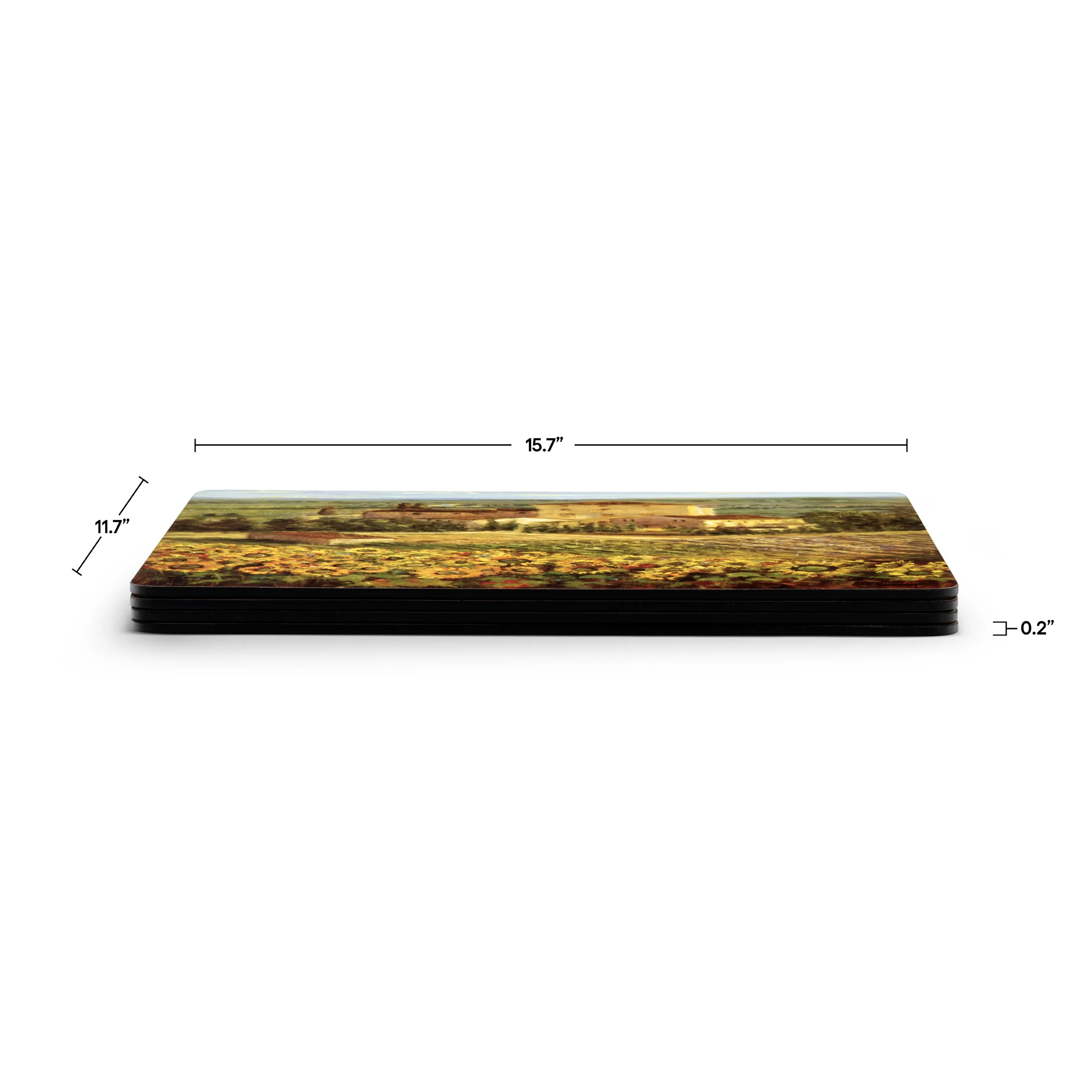 Tuscany Cork Bottom Hard Placemats – Set of 4 - Image 6