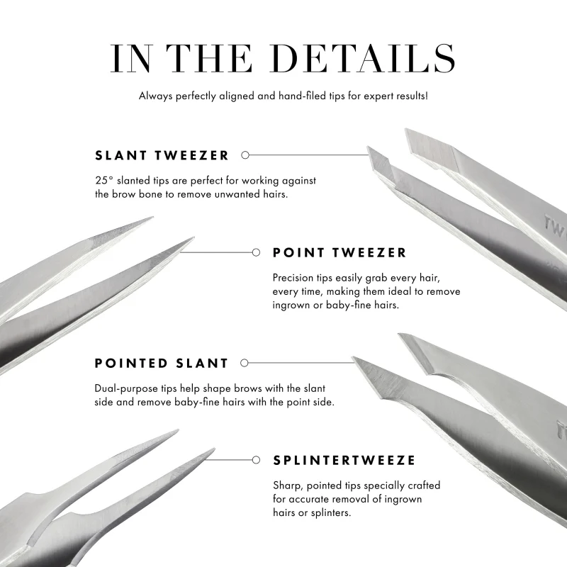 Tweezerman Midnight Sky Slant Tweezer - Image 4