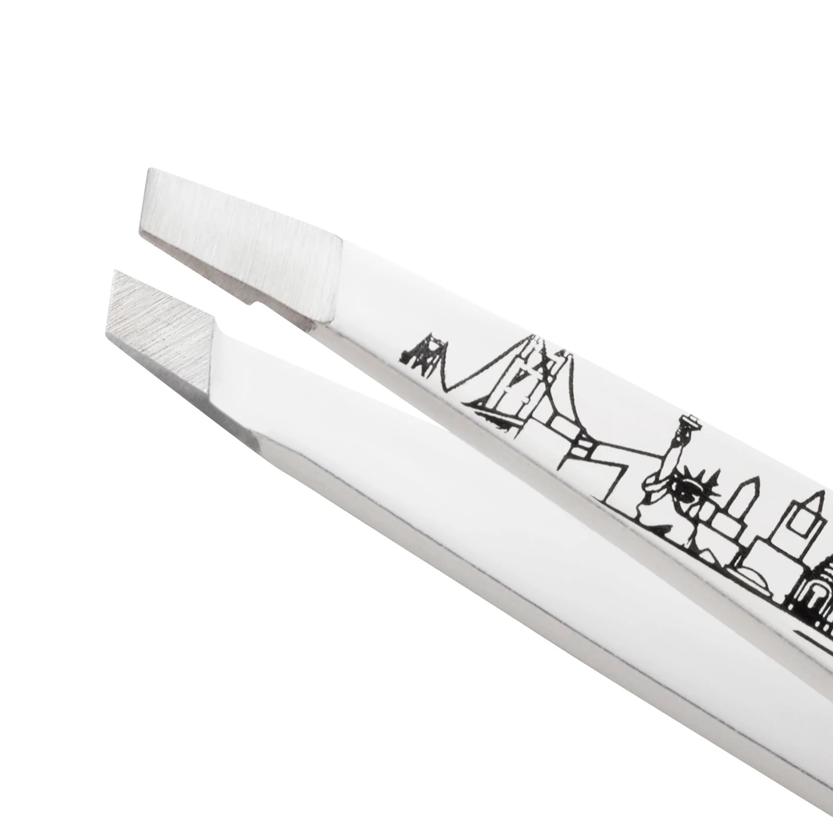 Tweezerman NYC Skyline Mini Slant Tweezer - Image 2