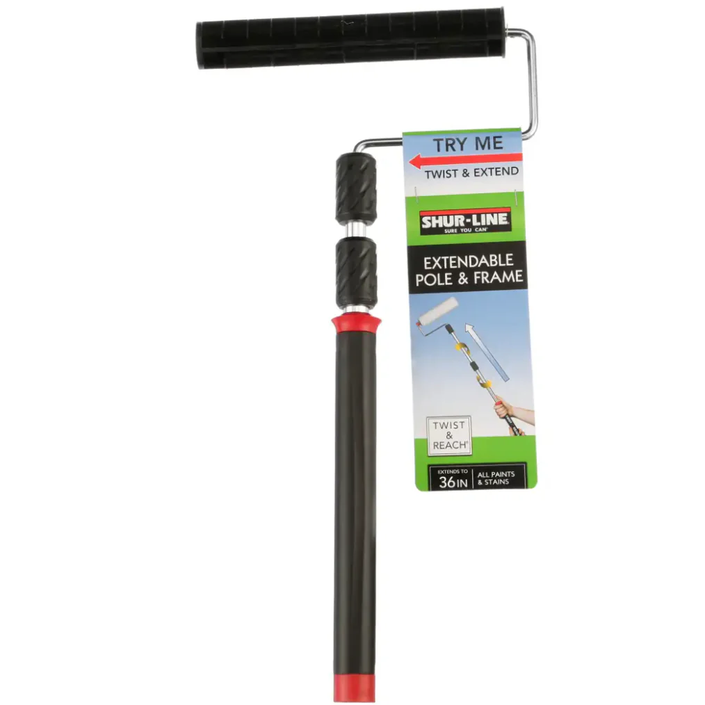 Twist 'n' Reach Premium Extension Pole Paint Roller โ 9โ