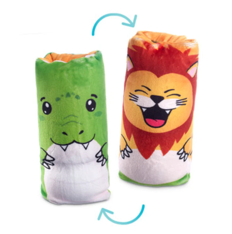 Two Flippin Cute Plush Water Wiggler β Safari β Assorted β Sold Individually
