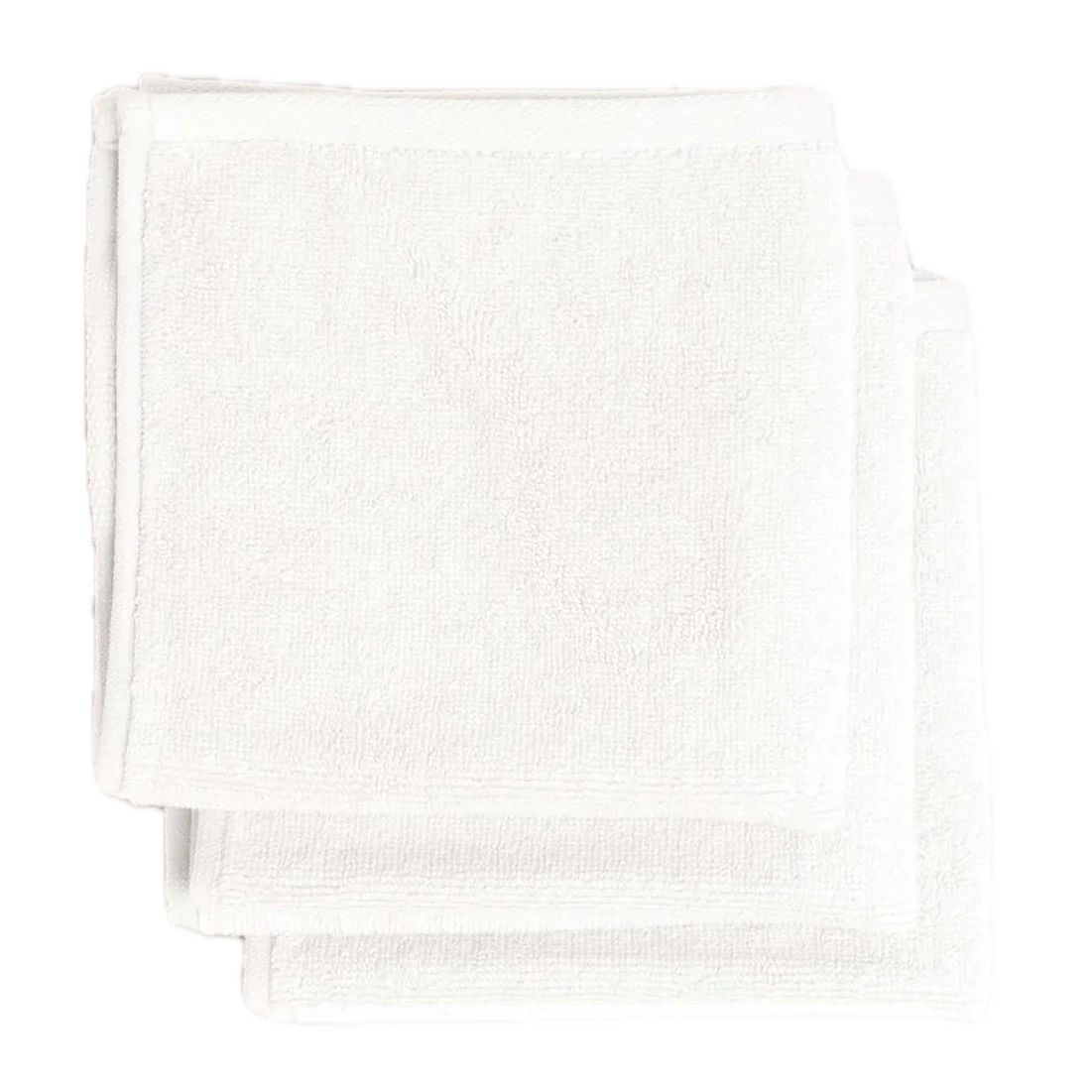 Typical Goods Stretch Face Towel โ Workshop White โ 14"โ 3pk