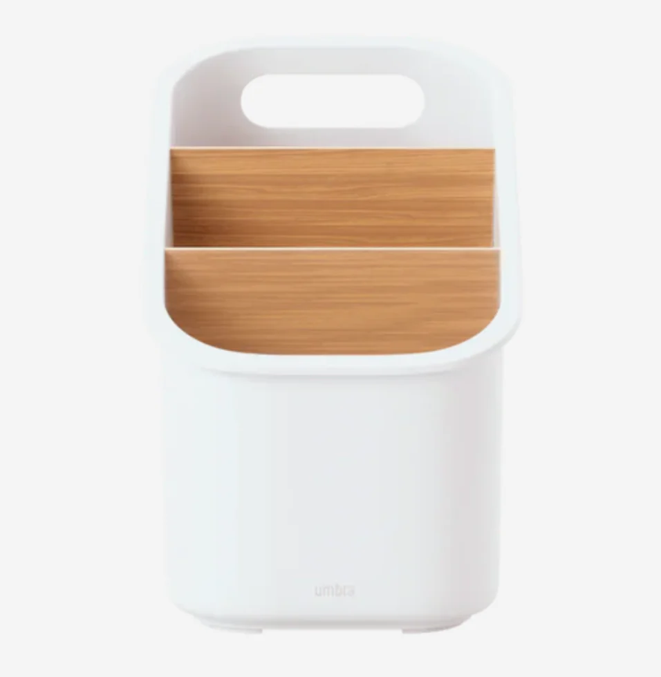 Umbra Bellwood Utensil Holder – White – (Utensils Not Included) - Image 3