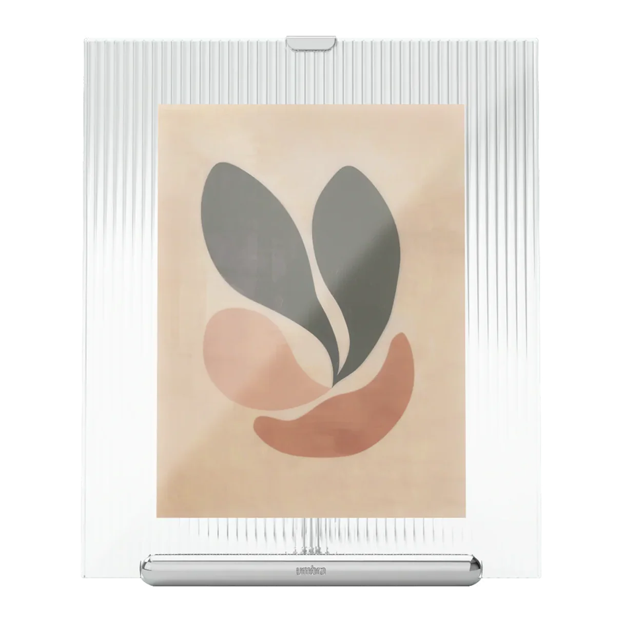 Umbra Flute Picture Frame - Chrome – 4" x 6" - Image 5