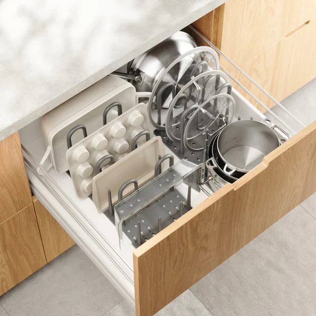 Umbra Peggy Cookware Organizer – Charcoal - Image 8