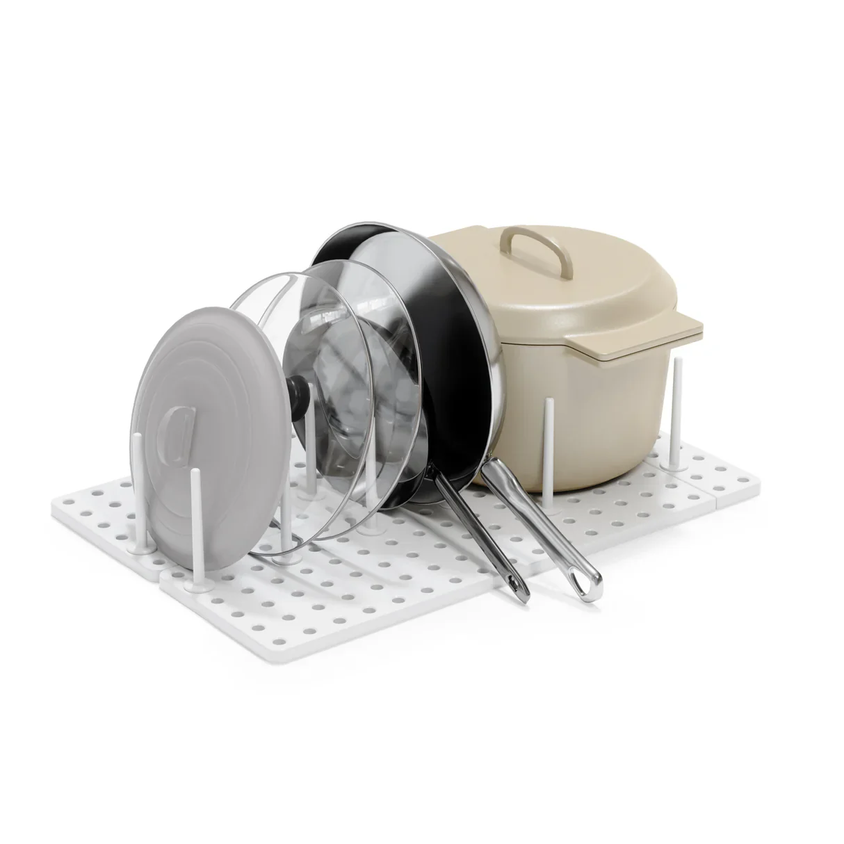 Umbra Peggy Drawer Organizers – White – Set of 2 - Image 3