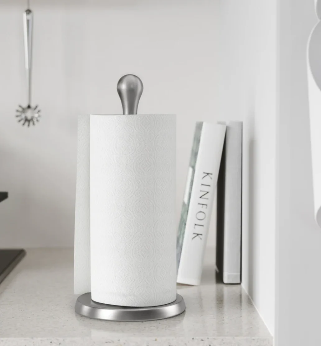 Umbra Tug Paper Towel Holder – Stainless - Image 4