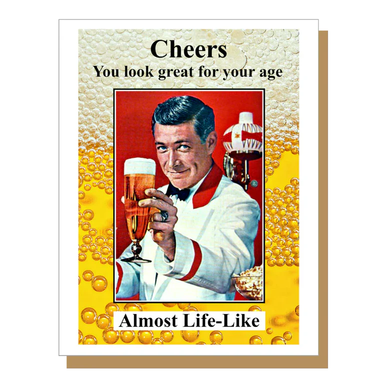 Umlaut Brooklyn Birthday Card – Cheers – Life Like