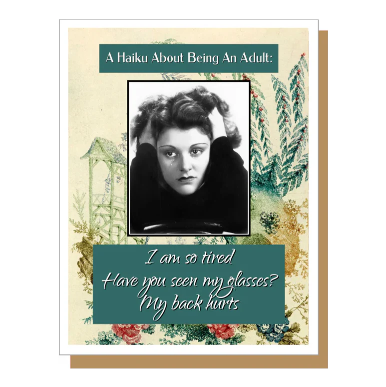 Umlaut Brooklyn Birthday Card – Haiku