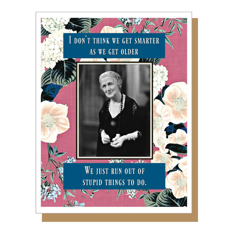 Umlaut Brooklyn Birthday Card – Smarter-Older