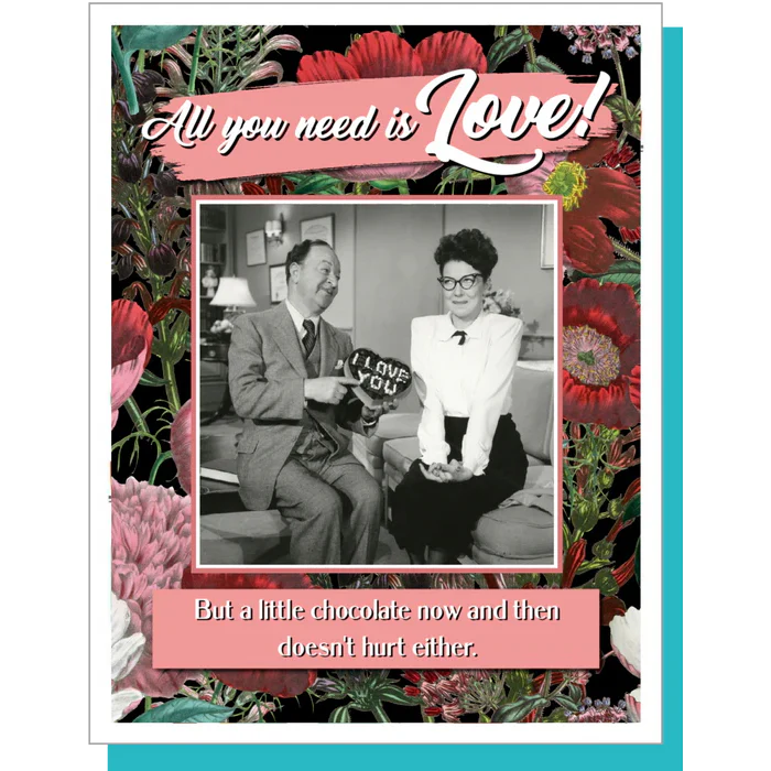 Umlaut Brooklyn Valentines Card – All You Need Is Love