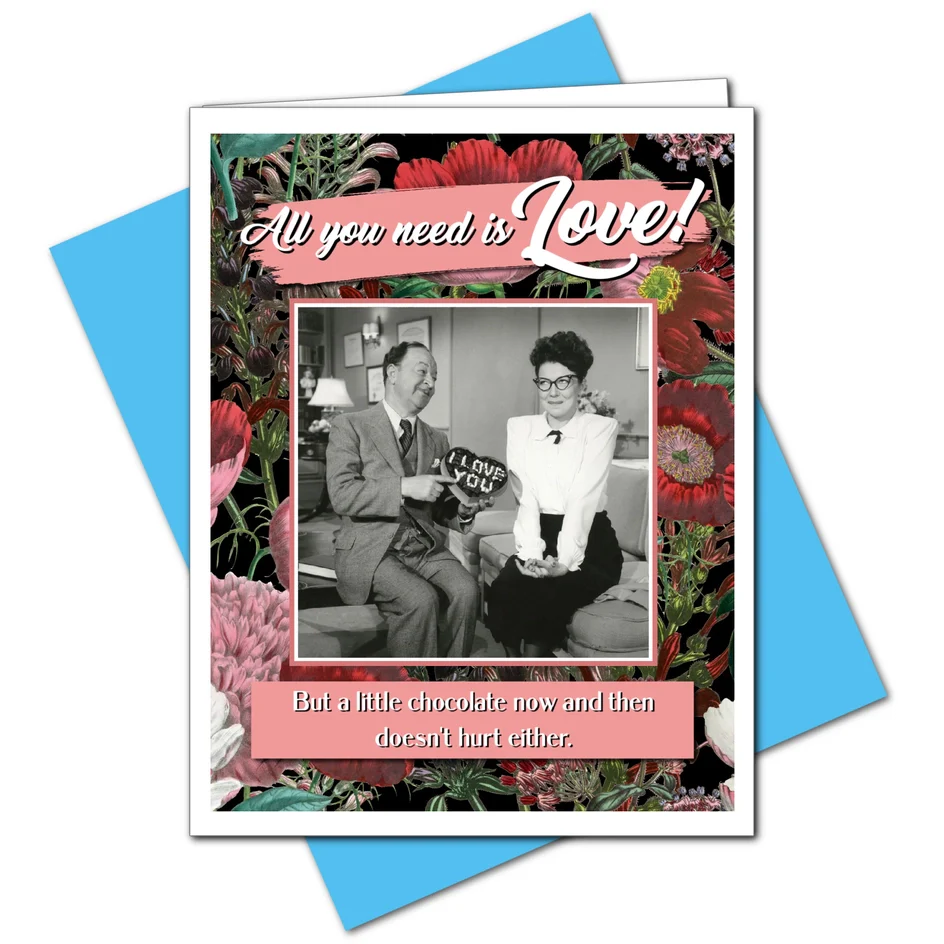 Umlaut Brooklyn Valentines Card – All You Need Is Love - Image 2