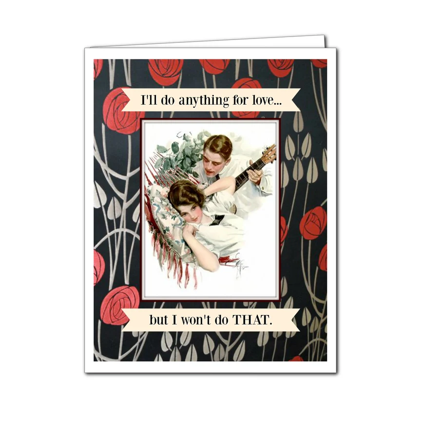 Umlaut Brooklyn Valentines Card – I'll Do Anything For Love - Image 3