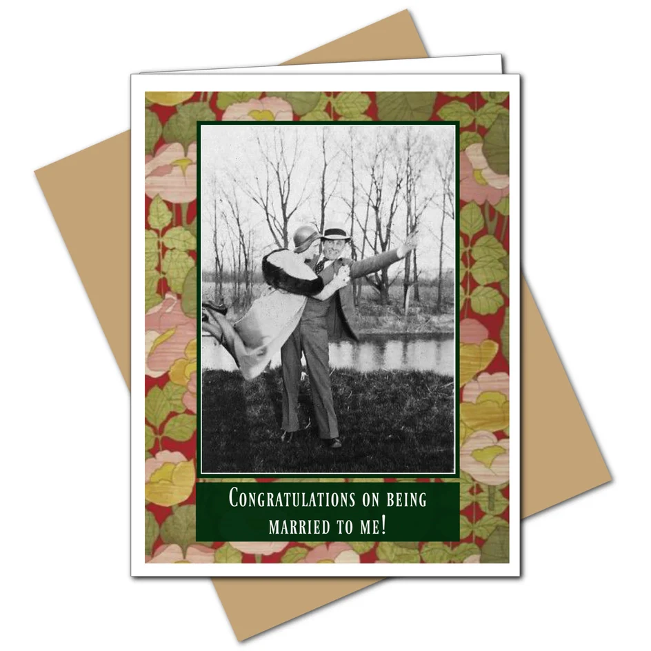 Umlaut Brooklyn Valentines Card – Married To Me - Image 2