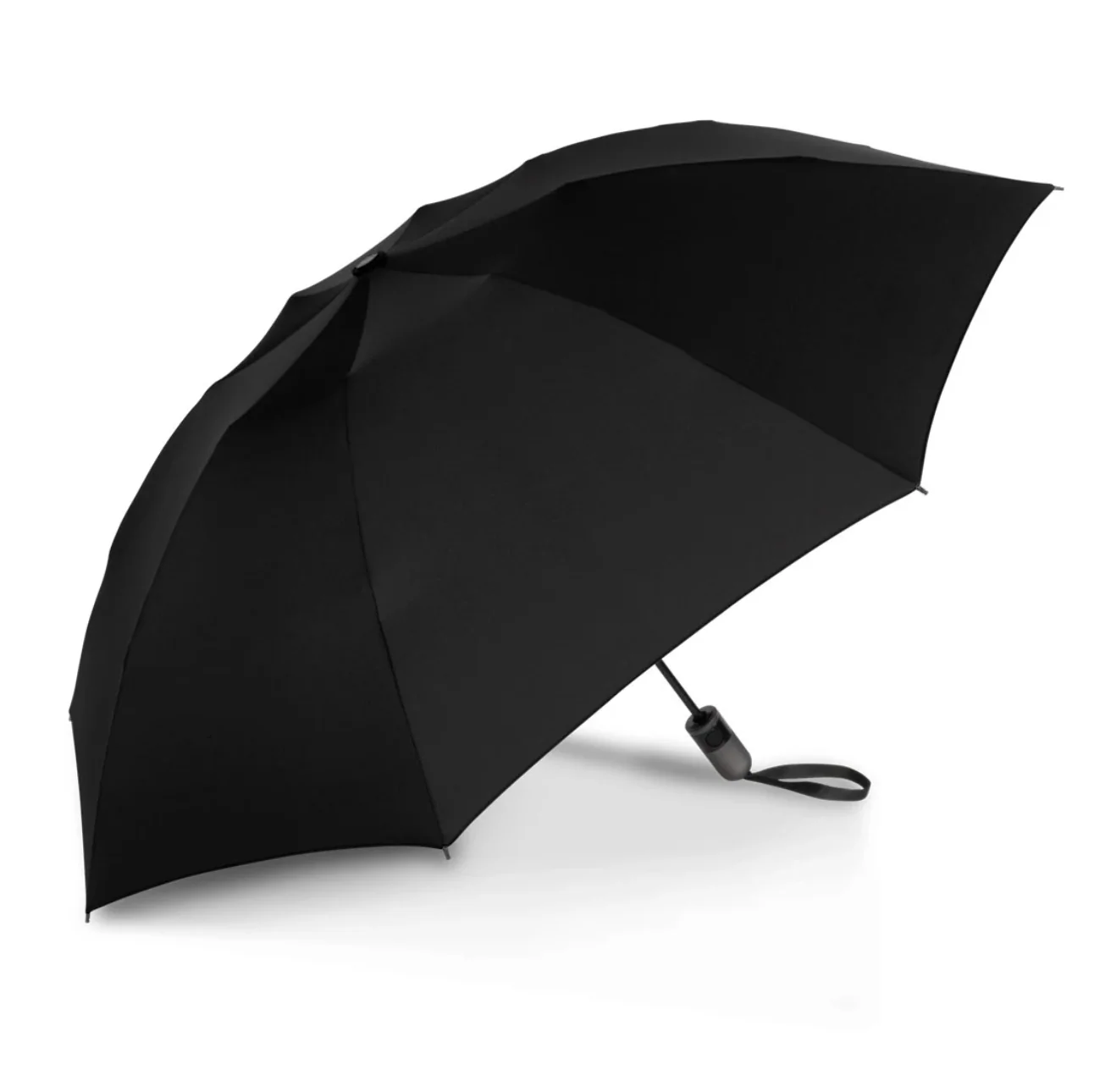 Unbelievabrella Compact Reverse Umbrella – Black - Image 4