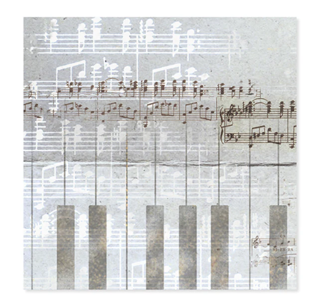Up With Paper 3D Pop-Up Greeting Card – Baby Grand Piano - Image 2