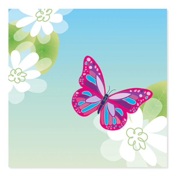 Up With Paper 3D Pop-Up Greeting Card – Butterflies - Image 2