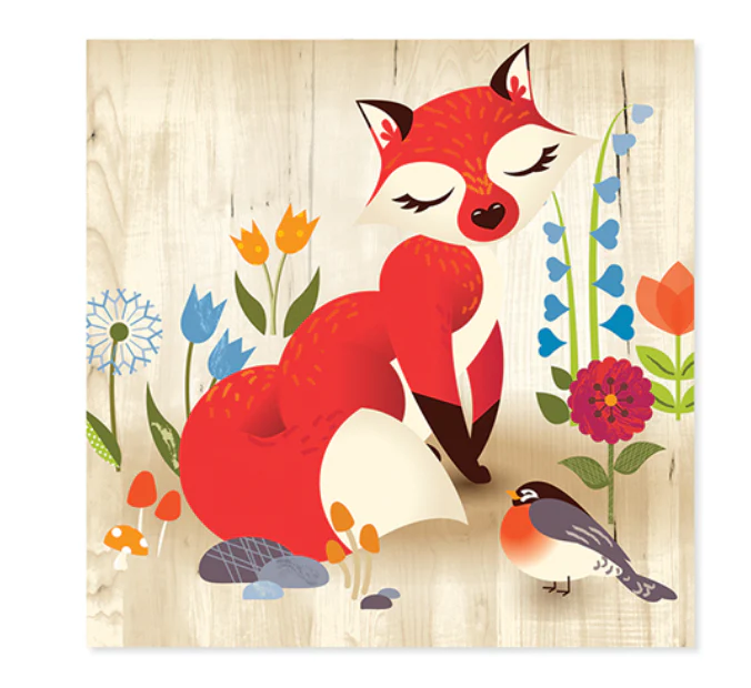 Up With Paper 3D Pop-Up Greeting Card – Fox - Image 2