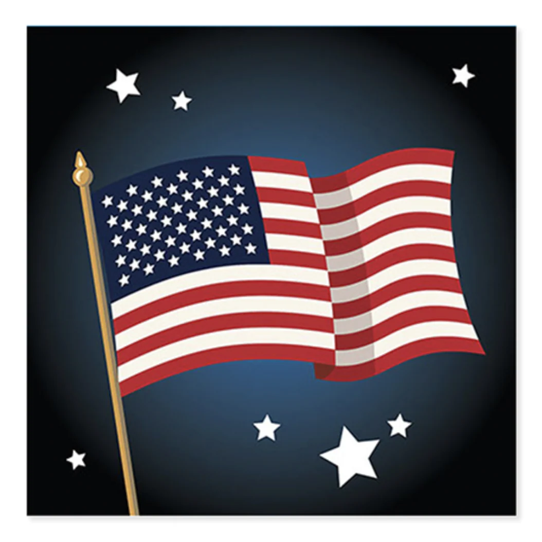Up With Paper 3D Pop-Up Greeting Card β Patriotic - Image 2