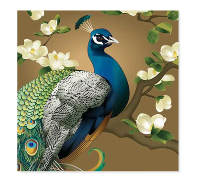 Up With Paper 3D Pop-Up Greeting Card – Peacock - Image 2