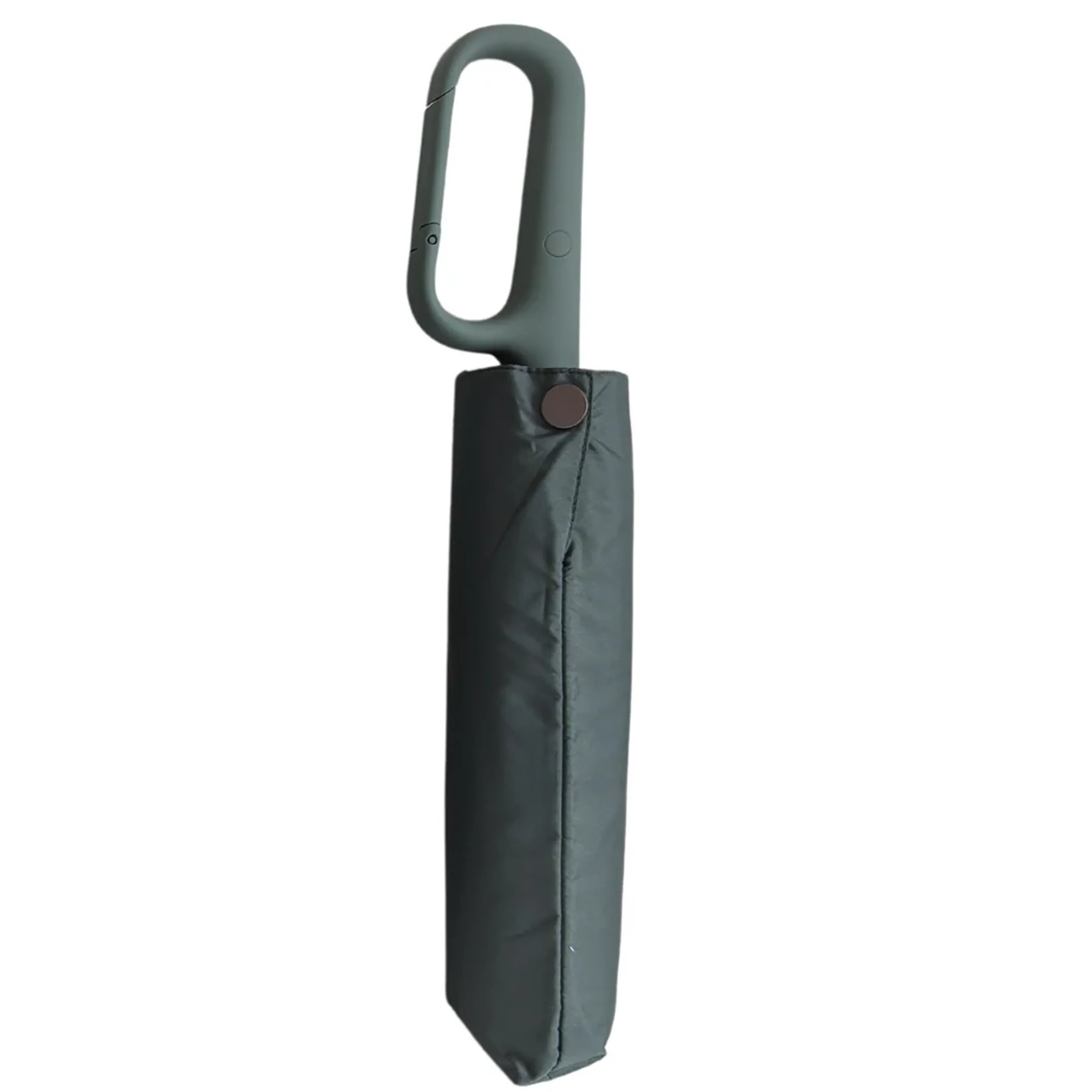 URBN ELEMNTS – Everyday Umbrella with Never-Forget Carabiner Handle – Green