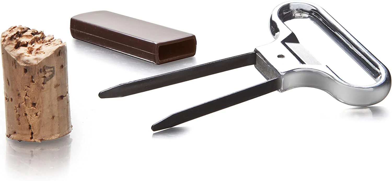 Vacu Vin Two-Prong Cork Puller for Vintage Wines - Image 3