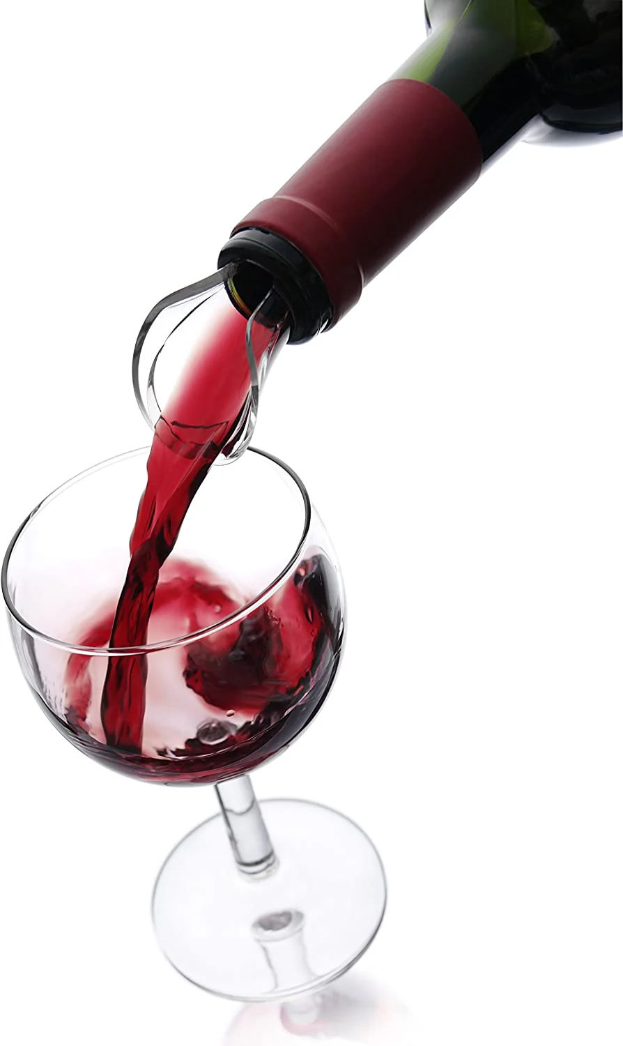 Vacu Vin J-Hook Wine Crystal Server Pourer – Set of 2 - Image 3