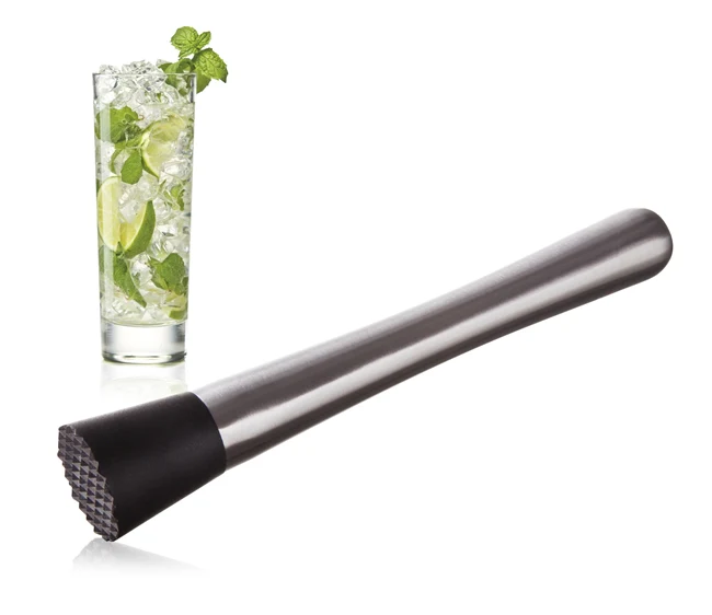 Vacu Vin Stainless Steel Cocktail Muddler - Image 2