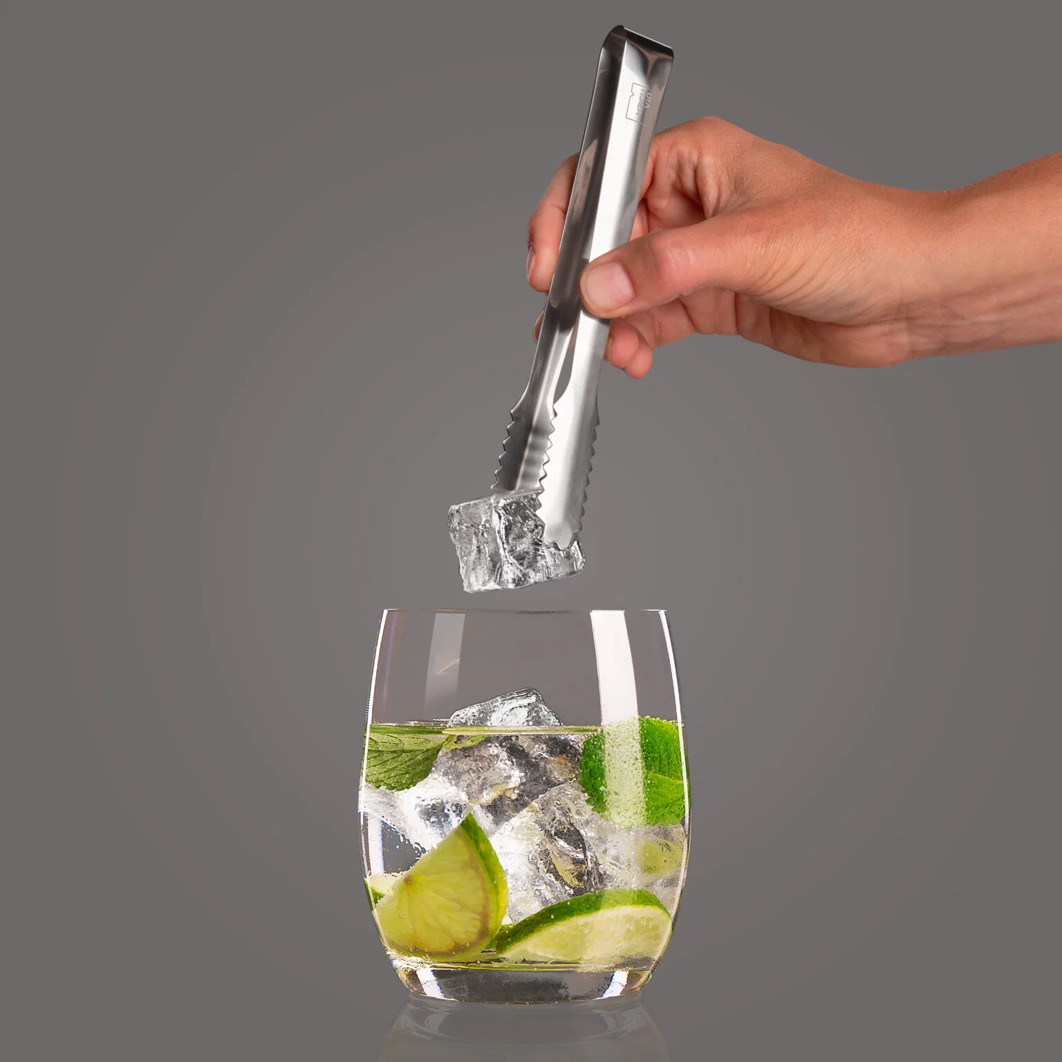 Vacu Vin Stainless Steel Ice Tongs - Image 3
