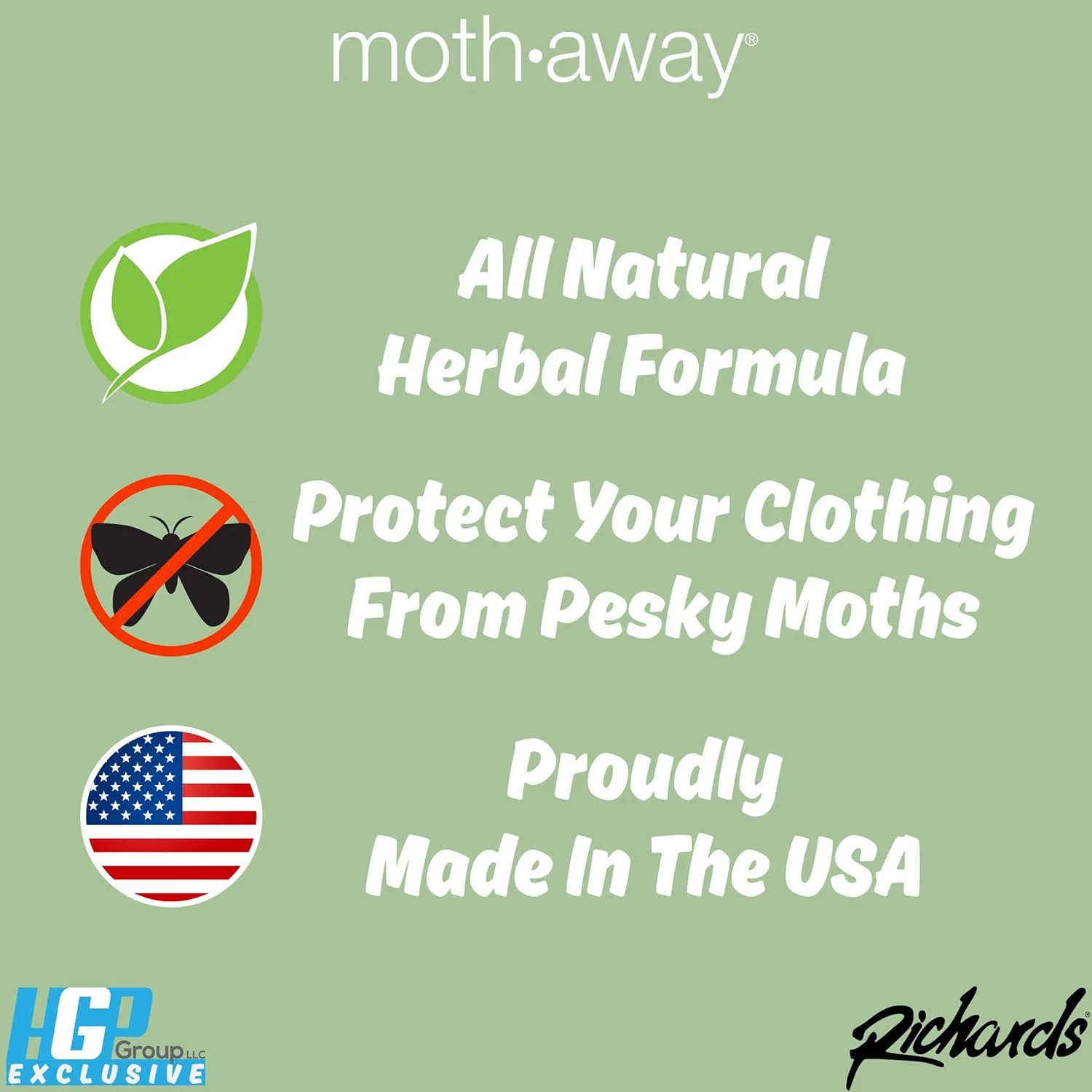 Moth Away Value Pack - Herbal Non Toxic Natural Repellent – 72-Count - Image 5