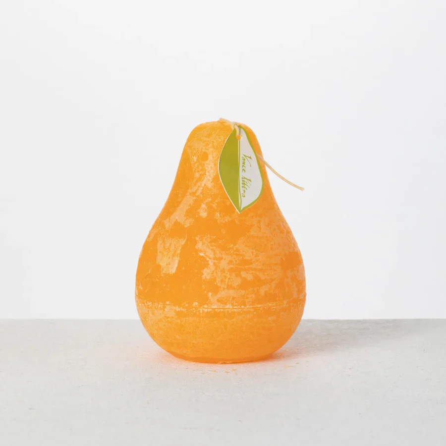 Vance Kitira Timber Pear Candle – Pumpkin – 4.5" - Image 2