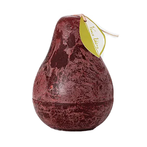 Vance Kitira Timber Pear Candle β Wine β 4.5"