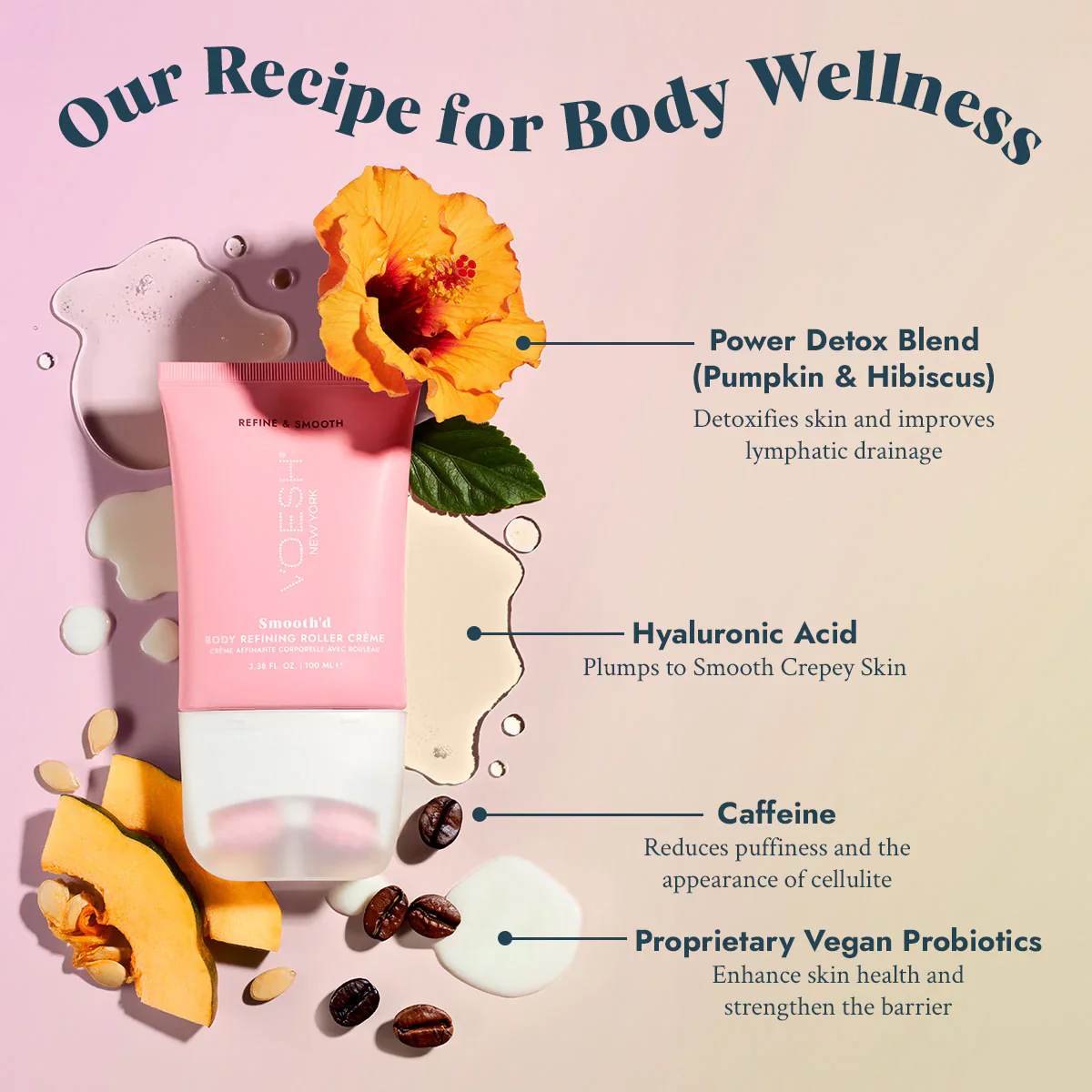 Voesh – Smooth'd Body Refining Roller Crème – 3.4 oz - Image 5