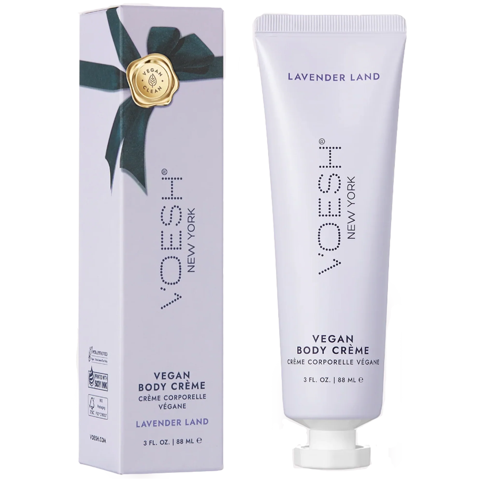 Voesh Vegan Body Crème – Lavender Land – 3 oz.